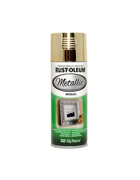 Aerosol Rust Oleum Metalico Oro 312g Barraca Sanitaria Paysandu