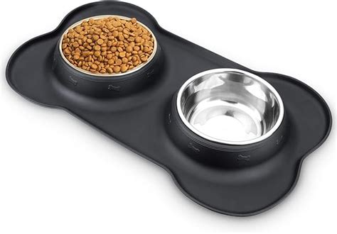 Asfrost Dog Food Bowls Stainless Steel Pet Bowls And Dog