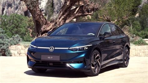 Volkswagen Id7 Exterior Design In Aquamarin Blue Daily Telegraph