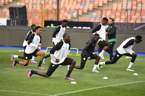 Tout en images Egypte vs Sénégal Revivez la dernière séance d