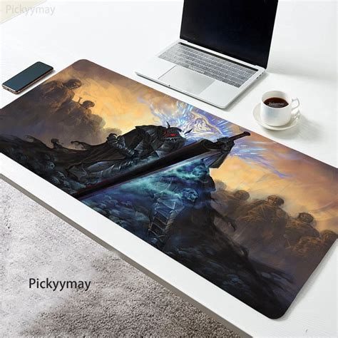 Berserk Computer Mouse Pad Large Gaming Mousepad Anime Big MouseMat