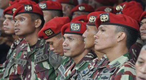 Mengenal Warna Baret Di Satuan Elite TNI AD Kopassus Hingga Kostrad