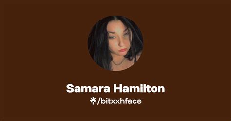 Samara Hamilton Instagram Tiktok Linktree