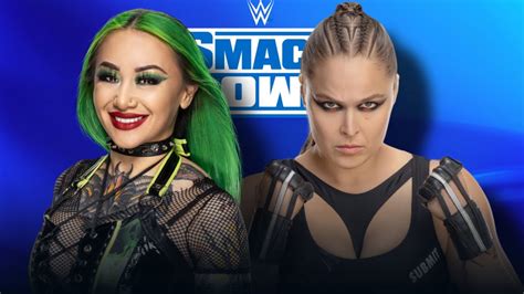 Ronda Rousey Vs Shotzi WWE Smackdown February 1 2024 Ronda Rousey