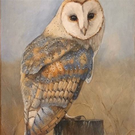 Owl Painting - Etsy