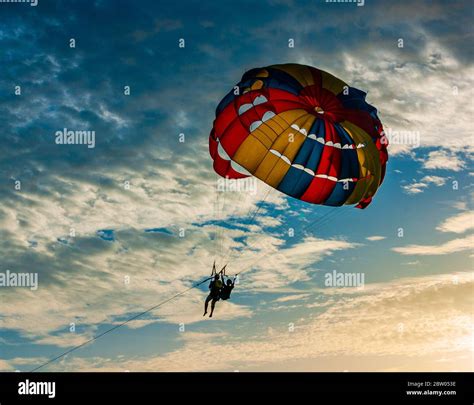 parachuting  res stock photography  images alamy