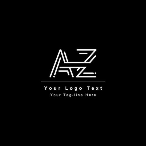 Premium Vector Az Za Logo Initial Design Logo Template Design