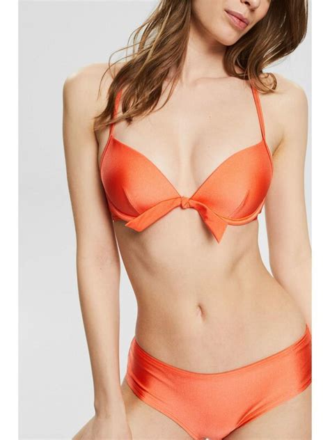 Esprit B Gel Bikini Top Wattiertes B Gel Top Mit Knoten Von Otto Ansehen