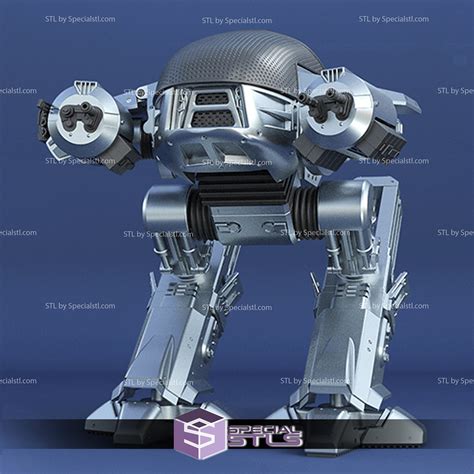 Ed 209 Robocop 1987 Stl Files Specialstl