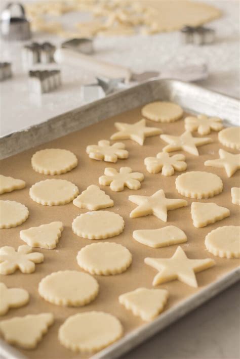 Simple Christmas Butter Cookies Handmade Farmhouse