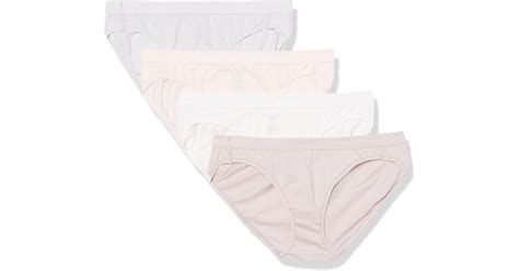 Hanes Cotton Womens Pure Comfort Bikini Style Underwear Lyst