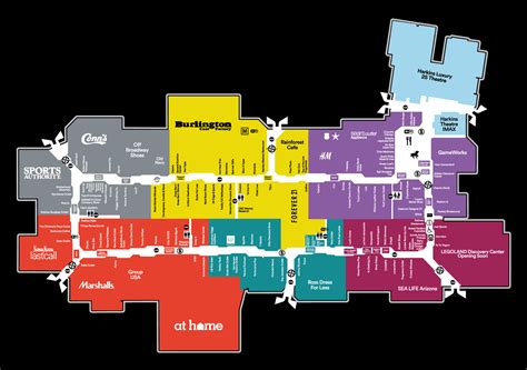 Mall Of America Layout Map