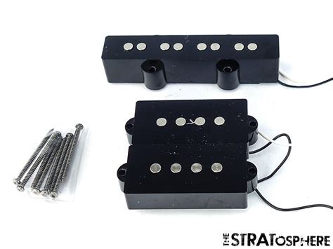 Fender Aerodyne Precision P Jazz Bass Pickups Pickup Set Reverb