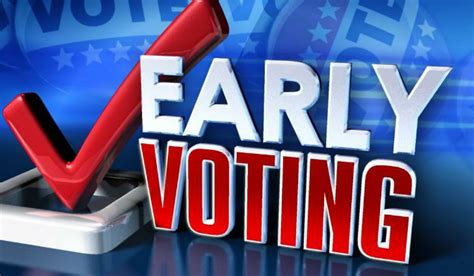 Early Voting Locations Dates And Times