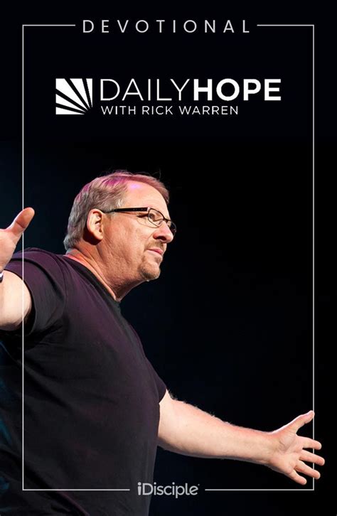 Devotional Daily Hope With Rick Warren Be Compelled To Learn The