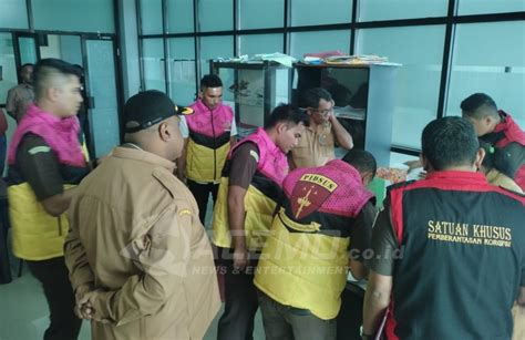 Dugaan Penyelewengan Dana Tpp Kantor Disnakertrans Pb Digeledah