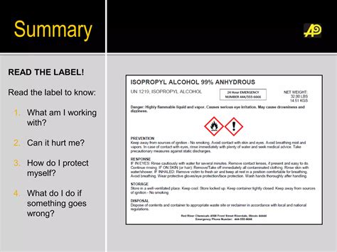 Ghs Labeling Pictogram And Hazard Training Ppt