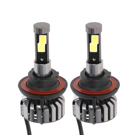 H13 LED Car Headlight Bulbs1 Pair Headlamp Auto Front Fog Light 12V LED ...