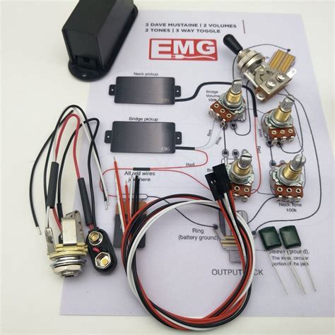 Emg Active Pickup Electric Guitar Humbucker Pickups With K