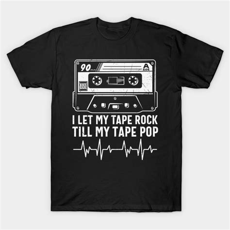 Retro Vintage 70s 80s 90s Cassette Tape Retro Cassette Tape T Shirt Sold By Chlozhang Sku