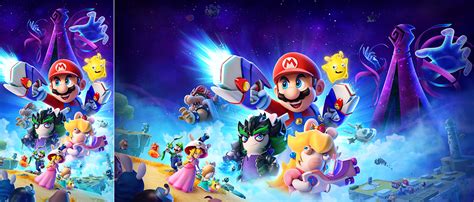 Wallpaper Mario Rabbids Sparks Of Hope Cover Art Beloningen