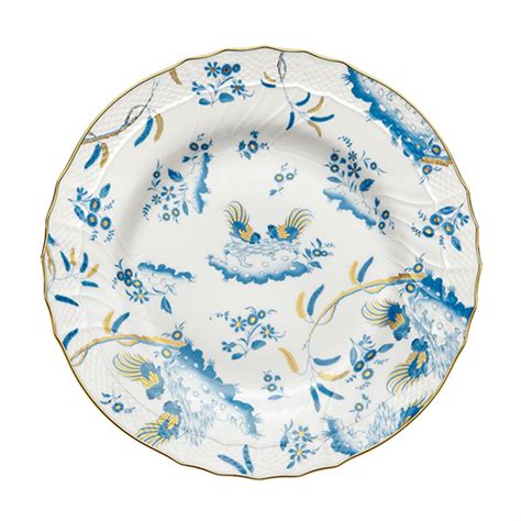 Ginori 1735 Oro Di Doccia Flat Dinner Plate 26 Cm Set Of 2 Ginori 1735