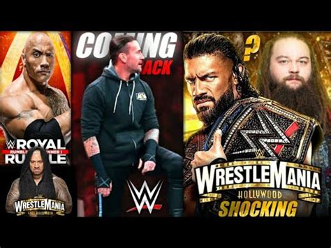 Bray Wyatt ன மதல Match The Rock WrestleMania 39 CM Punk Return