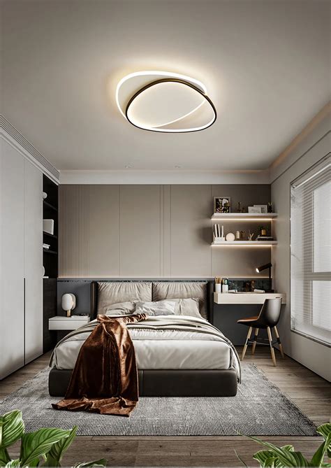 Luz Led Para Quarto - Luz de teto LED para quarto moderno | Modern led ceiling panel light ...