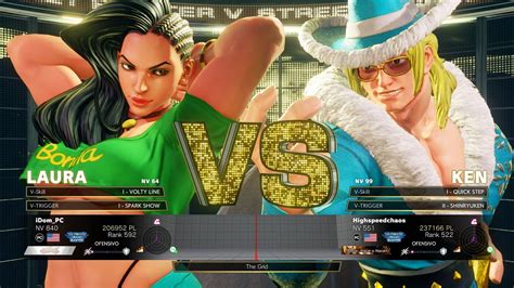 Sfv Champion Edition Idom Laura Vs Highspeedchaos Ken Online