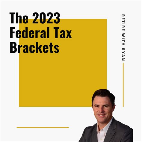 The 2023 Federal Tax Brackets — Retire with Ryan