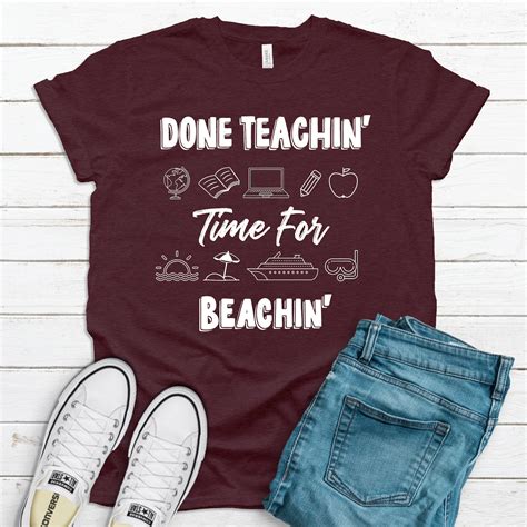 End Of Year Teacher Shirt Last Day Of School Tee Teacher Etsy