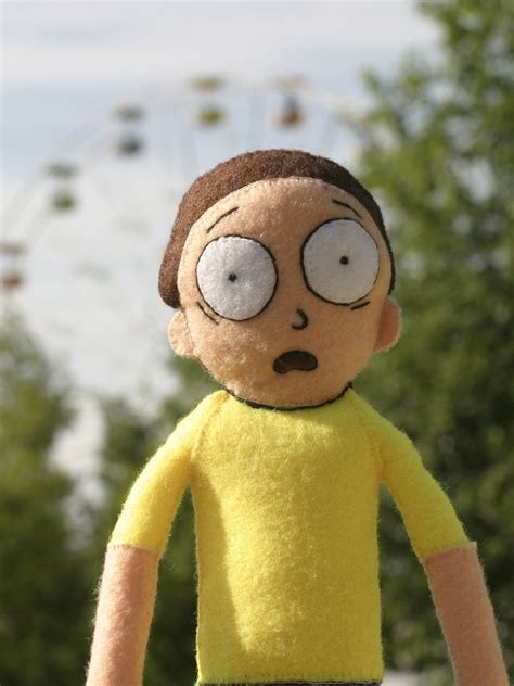 Morty Smith Plush Toy Rick And Morty Geek T Soft Toys Etsy