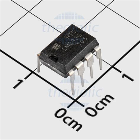 Lm Gn Ic Dual Differential Comparators Dip Ic Dual Differential