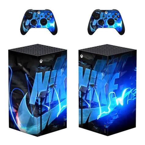 Kit Autocollants Pour Xbox Series X Nike Sticker Skin Pour Xbox Series