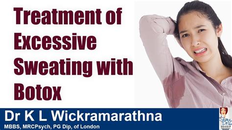 Treatment Of Excessive Sweating With Botox Youtube