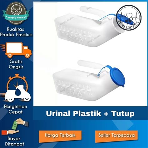 Jual Urinal Plastik Cowok Tutup Onemed Tempat Urin Shopee Indonesia