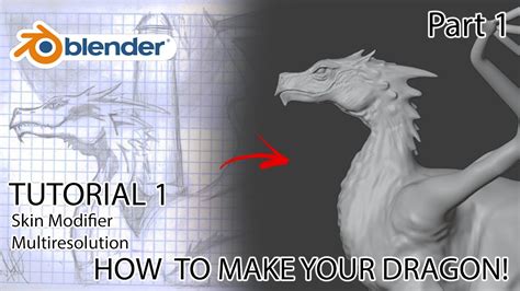 How To Make Your Dragon Blender Beginner Tutorial Part Skin