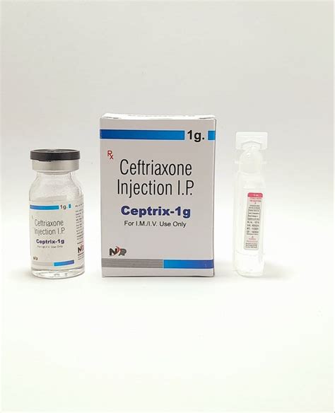 Ceftriaxone Injection Ip 1gm At Rs 60 Vial Ceftriaxone Injection In