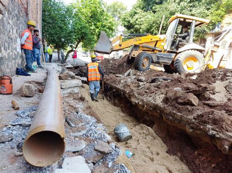 Asunción con varias zonas en obras por ejecución de desagües pluviales