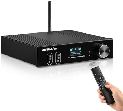 AIYIMA D03 Bluetooth 5.0 Digital Amplifiers 150Wx2 Stereo HiFi 2.0/2.1 ...