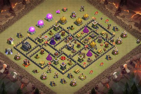 💥10 Insane Clash Of Clans Town Hall 9 Bases With Link Unbeatable Town Hall 9 Layouts For Clash