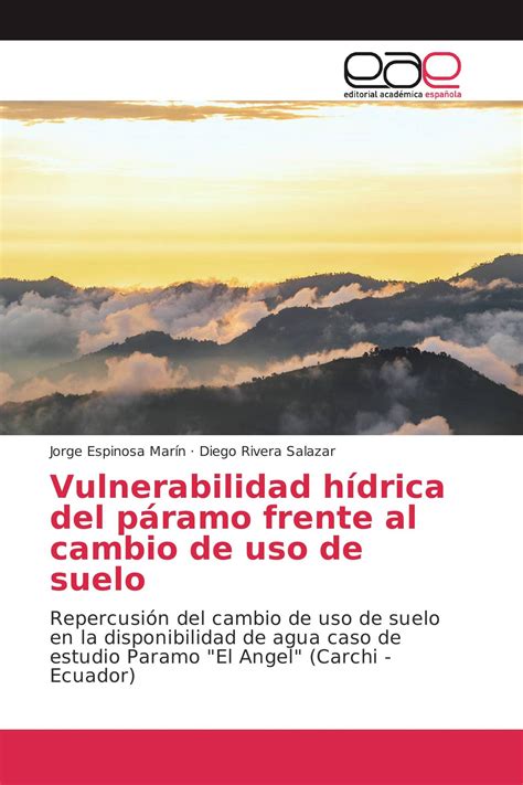 Vulnerabilidad H Drica Del P Ramo Frente Al Cambio De Uso De Suelo