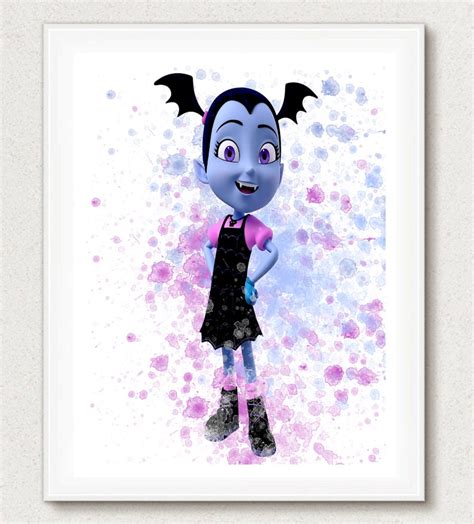 Vampirina Print Vampirina Decor Vampirina Poster Vampirina Art Vampirinas Print Vampirina