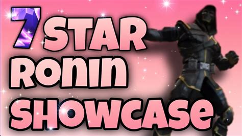 So You Pulled A 7 Star Ronin 😏 Youtube