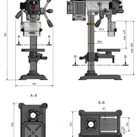 Stolní vrtačka OPTIdrill DQ 20 V