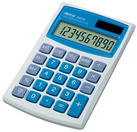 ibico Calculatrice de poche 082X écran LCD à 10 chiffres Achat Vente