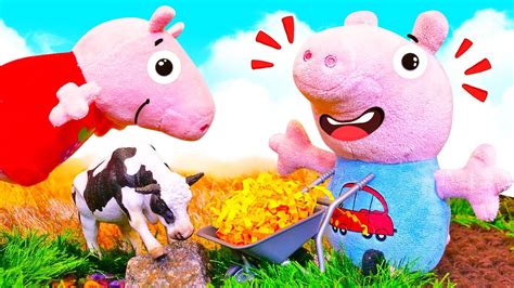 Peppa Pig En Fran Ais Les Cochons Travaillent La Ferme Vid O Pour