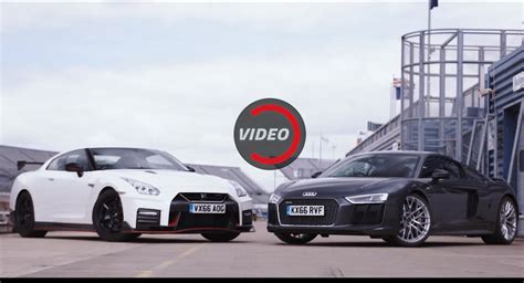 Tiff Needell Pits Nissan GT-R Nismo Against The Audi R8 V10 Plus | Carscoops