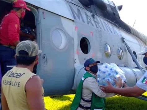 Por Segunda Vez Manda Ayuda Humanitaria Al Municipio De Jonuta