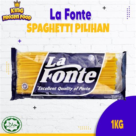 Jual Lafonte Mie Spaghetti Pilihan Berkualitas Kg Shopee Indonesia